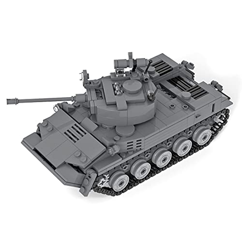 VPPI Technik Panzer Bausteine, BMD-2 Fallschirmkampffahrzeug Modellbausatz Panzer, Militär Panzer Bausatz Klemmbausteine… – Bild 3