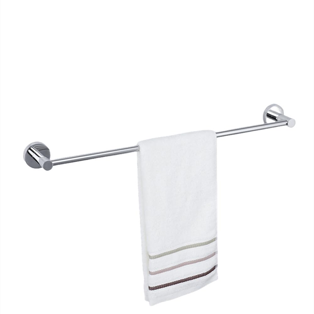 Porte-brosse de toilette chromé et accessoires en verre SUS pour salle de bain