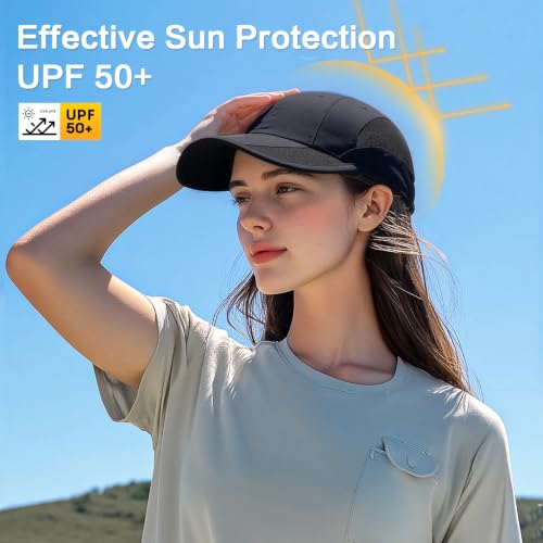 Image of HH HOFNEN Quick Dry Baseball Cap Unstructured Water Resistant Golf Hat