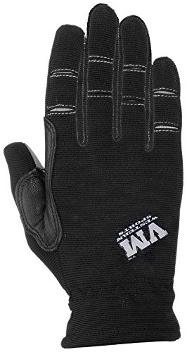 Gants noirs de protection RH-04-01 taille XS souples pour l'automne