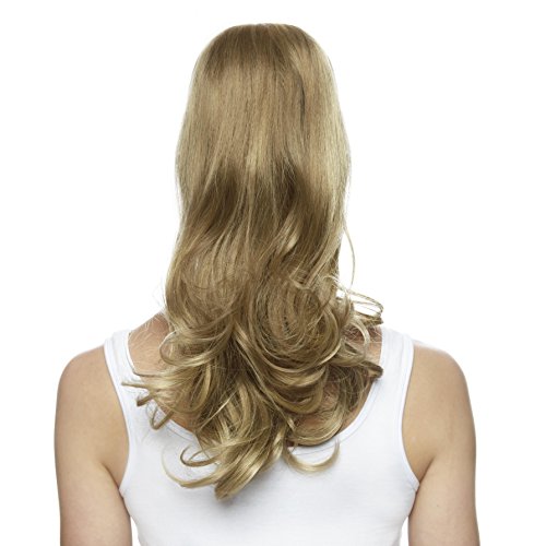 Love Hair Extensions India Crocodile Clip Synthetic Hair Ponytail Colour 16 Sahara Blonde 16 -Inch, 16 inch - Image 2