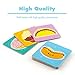 Ravensburger Foodie Favorites Memory Game - Quick & Engaging Matching Game | Enhances Focus & Memory Skills | Fun Food Illustrations | Ideal for Kids and Family Fun