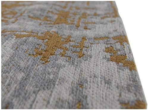Louis de Poortere Rug Mad Men Columbus Gold 8419 200cm x 280cm