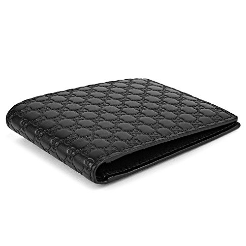 Price: 221653.00 Rs GUCCI Microguccissima Leather Wallet, Black 260987