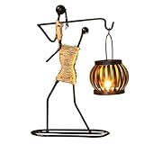 Design accrocheur : améliorez l'ambiance de votre espace avec le design élégant de ce bougeoir africain. Son motif unique et accrocheur crée une atmosphère chaleureuse et chaleureuse pour votre maison. Idéal pour ceux qui cherchent à infuser les couleurs, ce qui en fait un complément parfait à votre maison, jardin ou décoration d'événement.