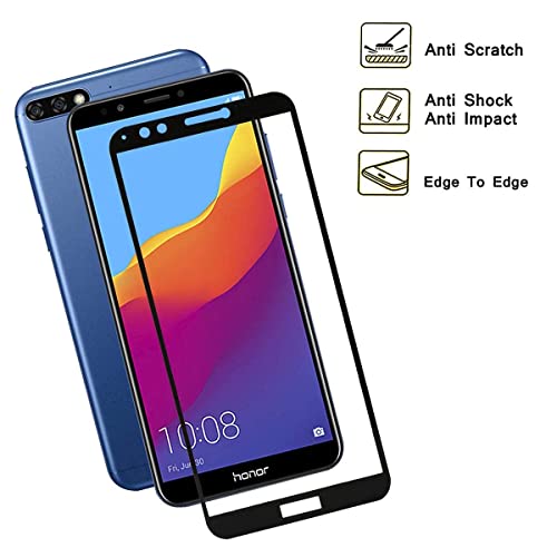 Image of DD SON (Black 11D Tempered Glass for Samsung, Redmi etc (Q-HONOR 7C)