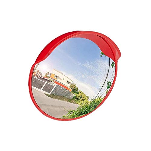 L.TSN Espejo de tráfico del Parque, colisión no deformada Espejo Convexo Encrucijada Espejo de Giro del automóvil Reflector de tráfico de Carretera 30-120 cm (tamaño: 120 cm)