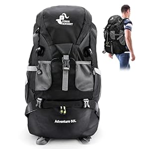 50L Wandelen Rugzak voor Mannen Vrouwen Victop Grote Capaciteit Bergbeklimmen Tas Waterbestendig Trekking Rugzak Reizen Dagpack Lichtgewicht Camping Rugzak met Verstelbare Riemen voor Outdoor Sport