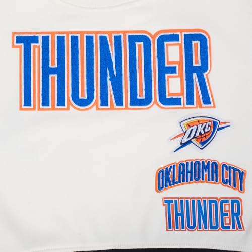 Image of Pro Standard Big Girls NBA Retro Classics Fleece Crewneck Sweatshirt