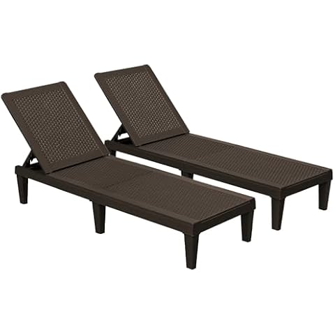 Devoko Outdoor Chaise Lounge Set Cover
