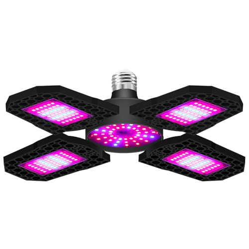 200W LED Foldable Deformable Grow Lamp UV/IR Full Spectrum Plant