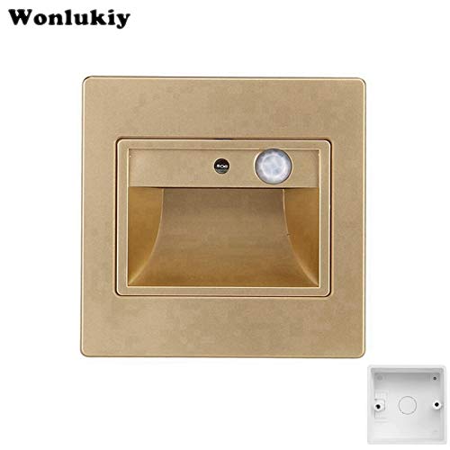 Buy Buyme Wonlukiy 1Pcs Sensor Led Stair Light 100V240V 1.5W Square