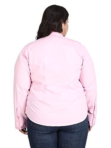 Image of Blue Ronin Full Sleeve Stylish Western Official Formal Shirts for Women Regular Fit Plus Size