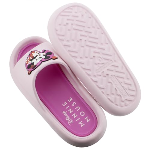 Ground Up Mickey and Minnie in Love Women's Cloud Comfort Flip Flop Slides4