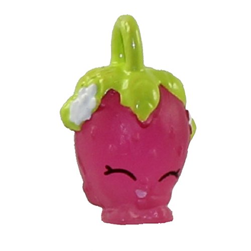 Shopkins Season 5 #5-126 Strawberry Kiss Pink Charm Translucent Version