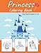 princess Coloring Book For Gril From 5-12: Great Gift for Girls, Ages 5-12 ,Coloring Book for childrens, princess Coloring Activity Book For Girls