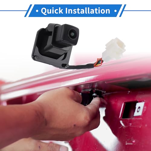 Image of Rear View Camera for Honda CR-V Jazz 2014 2015 2016 2017 License Plate Park Assist Backup Reverse Cam No.39530-T0A-A113-M1 /39530-T5A-003
