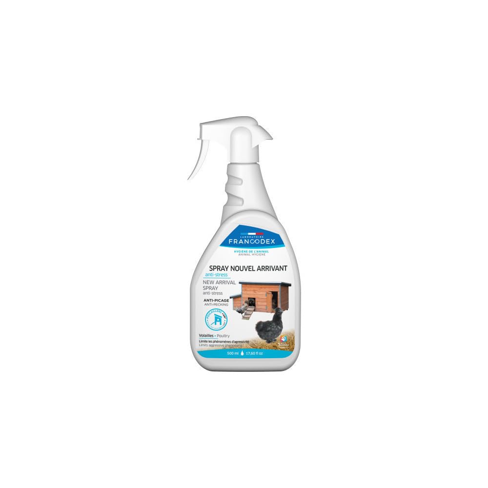 Francodex - Spray Nouvel Arrivant Volailles Anti Stress 500ML