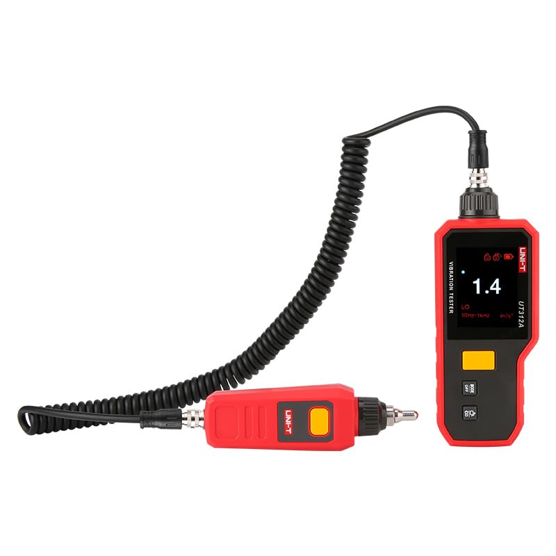 UNI-T Uni-Trend UT311A UT312A Series Vibration Testers Measure Vibration Acceleration, Velocity Full View 2.4? TFT Color Screen(UT312A)