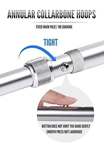 Image of Elbow Crutch For Walking /Patients /Fractured Leg /Injured People With Adjustable Height For Men And Women (Silver)