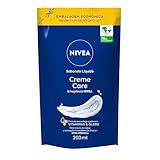 NIVEA Sabonete Líquido Creme Care 200ml, Limpeza Corporal, Pele Macia, Óleos e Vitaminas, Equilíbrio com o pH, Protege do Ressecamento