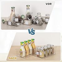 Vtopmart 2er Kühlschrank Organizer mit 4 Fächern – Ansicht 3