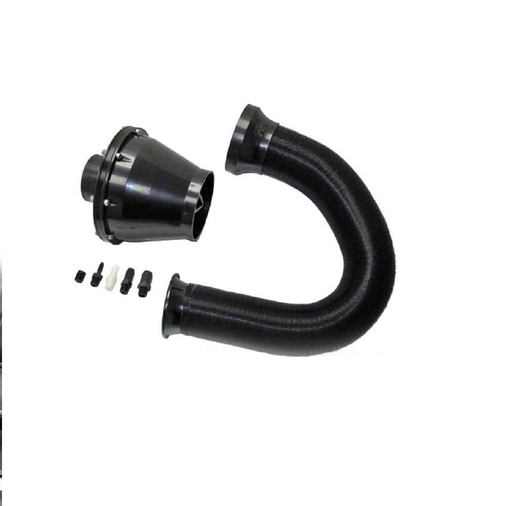 AUTO SNAP Air Filter Mushroom Head Air Power Intake Bellows Filter Car SUV High Flow Cold Air Inlet Cleaner Trim BLACK-image-11
