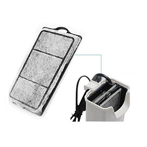 Image of 4pcs Aquarium Waterfall Reptiles Turtle Filter Cartridges Replacement Waterfall Filter only Ultra-Activated Carbon with Whisper Technology (4pcs Filter Cartridges)