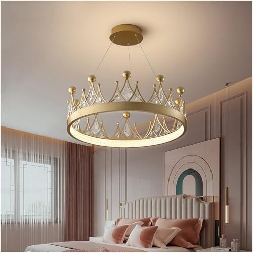 Chandelier LED cristal suspendu luminaire réglable salon cuisine