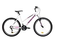 F.lli Schiano Women’s Range Mountainbike, Weiß-Rosa, 26 Zoll