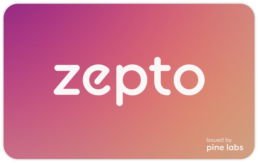 Zepto |Flat 2% Off | E-Gift Card | Instant Delivery | Valid for Website and App purchases | 1 Year Validity