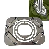 Stove Jack Kit Clip On Hot Tent Stove Jack, Stainless Steel Pipe Protector