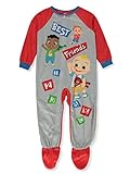 CoComelon Toddler Infant Footed Blanket Sleeper Pajamas, Gray, Size 3T