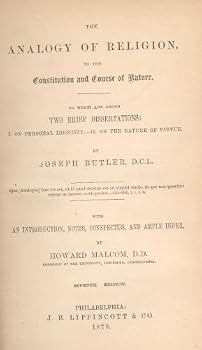 Analogy of Religion to the Constitution and Course of Nature