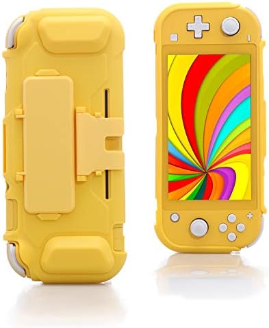 Amazon Com Echzove Tpu Case For Nintendo Switch Lite Protective Case For Nintendo Switch Lite With Game Card Storage And Kickstand Yellow Video Games Amazon Com Echzove Tpu Case For Nintendo Switch Lite Protective Case For Nintendo Switch Lite With Game Card Storage And Kickstand Yellow Video Games