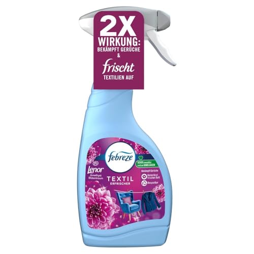 Febreze Lenor Ametyst Flower Dream odświeżacz do tekstyliów, niebieski, 500 ml (1 opakowanie)