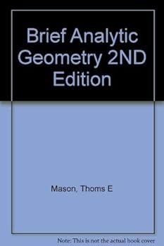 Hardcover Brief analytic geometry Book