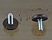 Bettli Furniture Glide Leveling Foot Adjustable for Furniture Legs (16 Brown 1