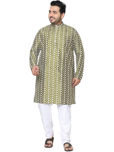 Ensemble Kurta brodée homme en soie tenue chic de fête et grand événement