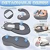 Vzittni Baby Lounger Pillow, Anti Overflow Newborn Nest for Breastfeeding, Tummy Time, Removable Top and Bottom, Portable for Travel Use #1