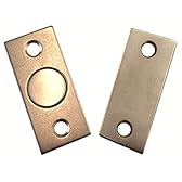 ObeCo OBPR-DM-POCKETMAG-3/4 3/4" Pocket Door Magnet and Strike Plate, Multicoloured, 1 Count (Pack of 1)