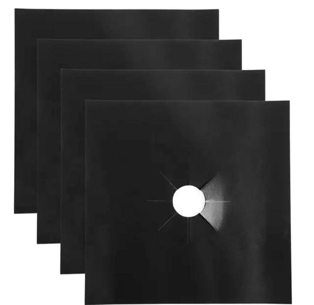 GOLKIPAR (LABEL) Gas Top cover, Heat-Resistant Gas Stove Protector, Non Stick Reusable Gas Stove Cover,Washable Gas Stove Liner