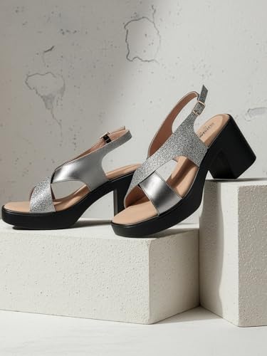 Image of SilverArrow womens Refined Heeled Sandal