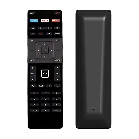 New XRT122 Replace Remote fit for VIZIO TV E32-C1 E32H-C1 E40-C2 E40X-C2 E43-C2 E48-C2 E50-C1 E55-C1 E55-C2 E60-C3 E65-C3 E65X-C2 E70-C3 D43-D2 D48-D0 D50-D1 D50U-D1 D55-D2 D55U-D1 D58U-D3 D60-D3 Cover