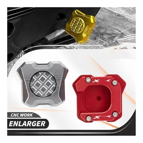 Extension béquille centrale XMAX augmente la surface d'appui pour éviter les chutes - 2