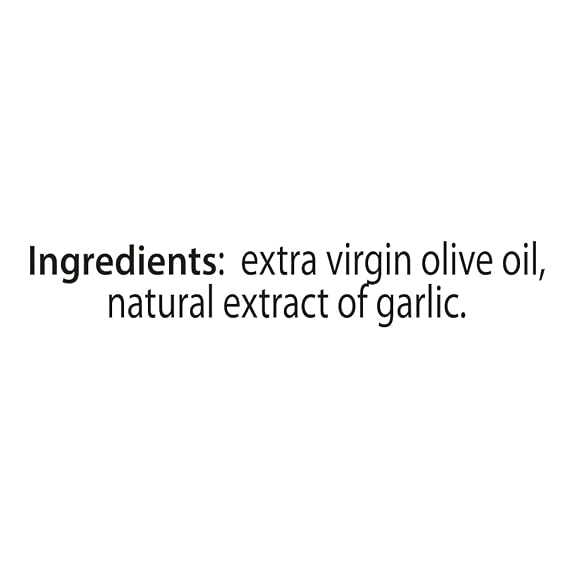 Mantova Garlic Extra Virgin Olive Oil (EVOO), Cold-Pressed and Imported from Italy 34 oz Glass Bottle - Flavorful Topping for Salads, Vegetables, and Pasta Dishes - Ideal for Dipping Italian Bread or Pan Frying - Convenient and Versatile (Pack of 2)