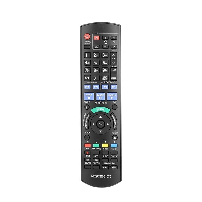 1 szt. N2QAYB001076 pilot do inteligentnej sieci 3D Blu-Ray nagrywarka DVD DMR-BWT760 DMRBWT760 DMR-BWT760GN