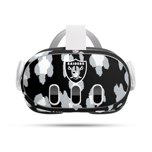 Peau Meta Quest 3 NFL Cadeau Idéal pour Supporter des Las Vegas Raiders