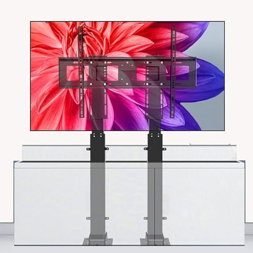 Supporto elettrico per TV con telecomando, staffa di montaggio regolabile motorizzata per un'esperienza di visione fluida, adatta a TV da 55 a 120