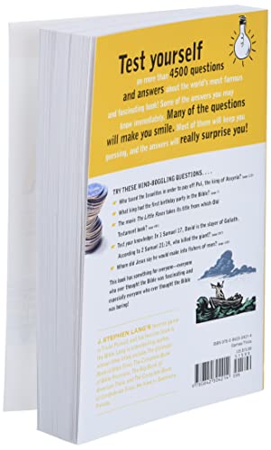 The Complete Book Of Bible Trivia #TOP3